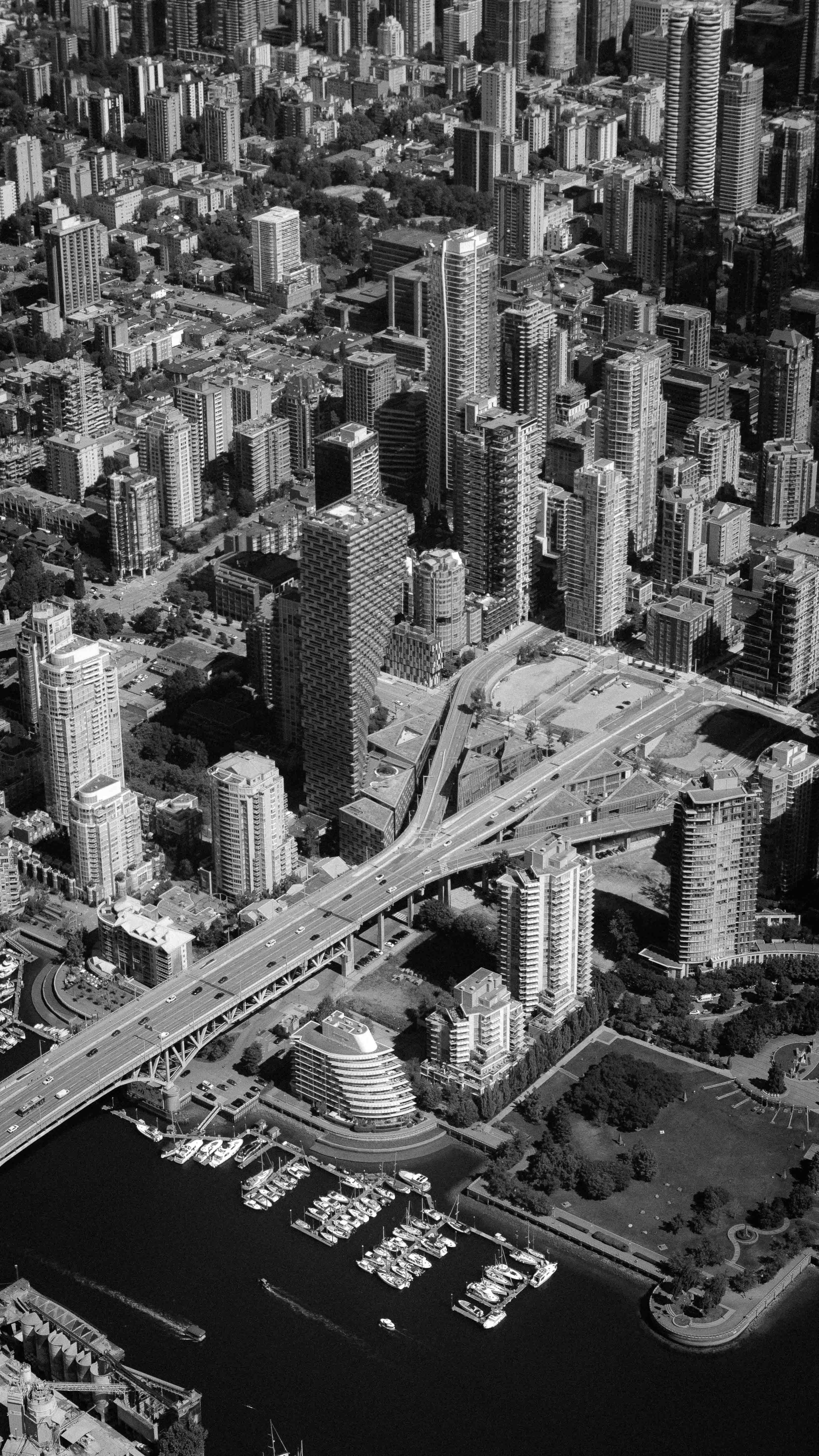 Vancouver vu du ciel